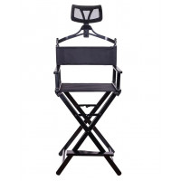 Алюминиевый стул визажиста-бровиста с подголовником