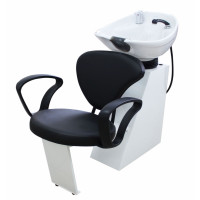 Мойка парикмахерская ЛЕНА с креслом СЕЛЕНА средняя