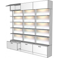 Витрина для косметики Open