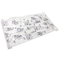 Маска медицинская детская с рисунком 3-х слойная не стерильная на резинке 1/100шт "Гекса