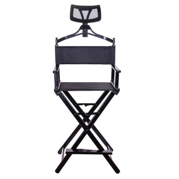 Алюминиевый стул визажиста-бровиста с подголовником