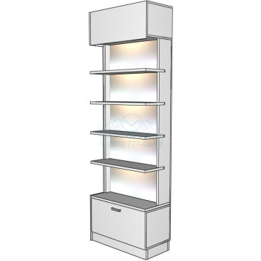 Витрина для косметики Open