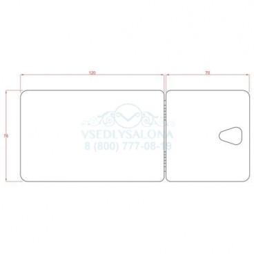 Кушетка для СПА-процедур SPA 100