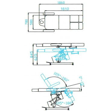 Педикюрное кресло &quot;SD-3706&quot;