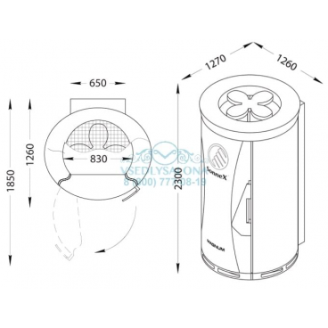 Коллагенарий SonneX magnum Collagen (52 x 180W)