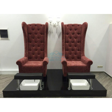 Педикюрное СПА кресло Трон высокий