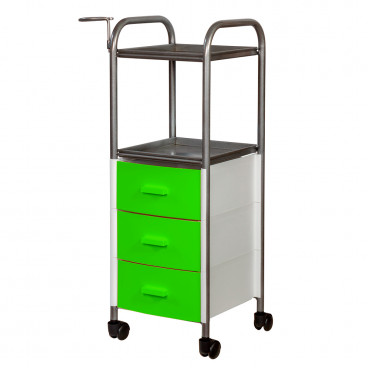 Тележка парикмахерская &quot;Глорис-09&quot; цветные ящики