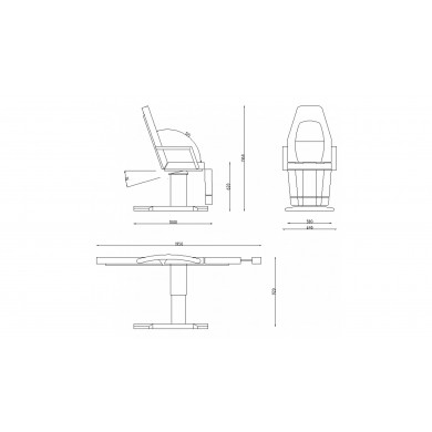 Кресло косметологическое &quot;Джетта&quot;
