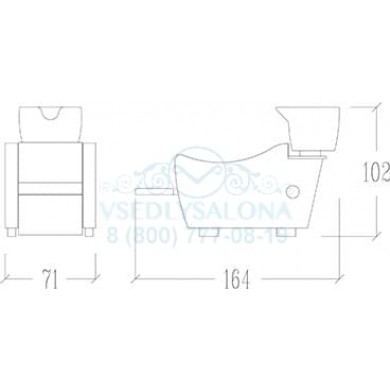 Мойка парикмахерская NIRVANA RELAX