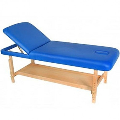 Стационарный массажный стол деревянный FIX-1A (немецкий бук)