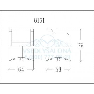 Кресло парикмахерское MUSA